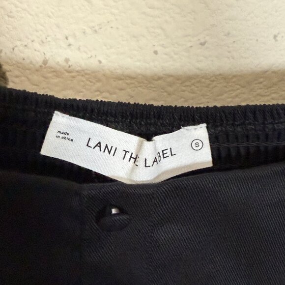 Lani The Label dress Puff Sleeve Ruffle Carissa Mini Dress Black Woden’s NEW siz - Picture 6 of 8